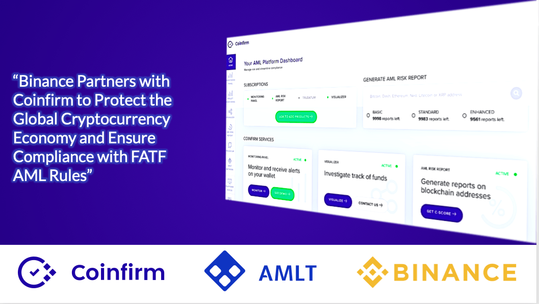 Binance Coinfrim Partnership AML KYC