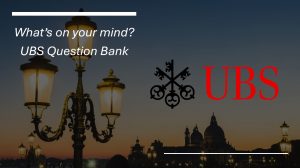 Questions that UBS Banking & Financial Services Clients are raising today
