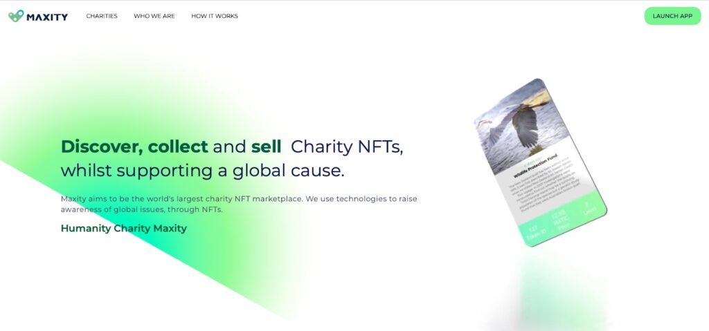 Maxity, The World's First DAO-based Charity NFT Marketplace, Announces ...