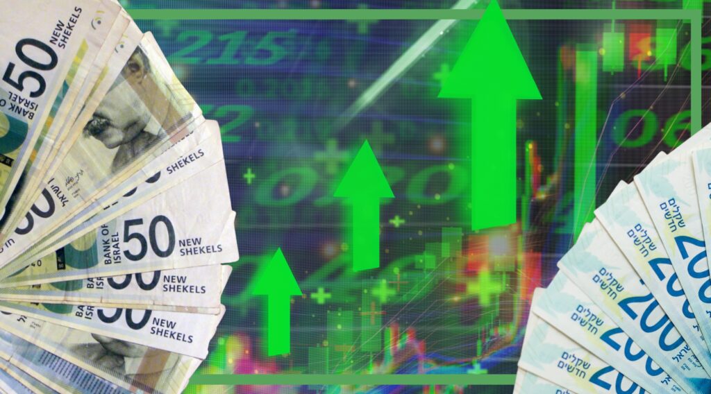 What explains the strength of the New Israeli Shekel (NIS)?