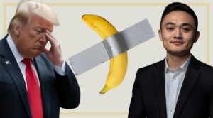 Justin Sun, Donald Trump, and a Banana Walk into a Bar
