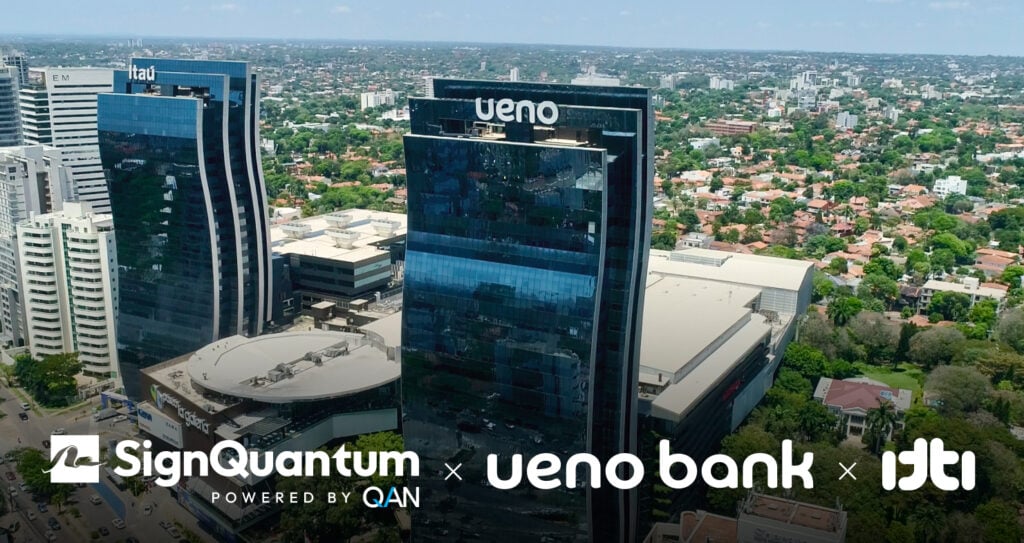 Ueno Bank Brings Its 2.2M Customers Quantum-Resistant Banking with SignQuantum and QANplatform
