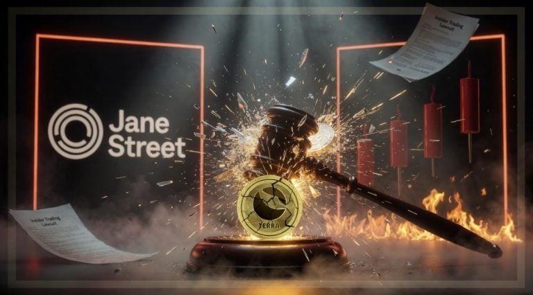 This image shows Jane Street logo and a courtroom.