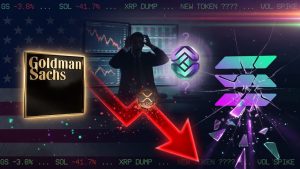 This image shows XRP and Goldman Sachs.