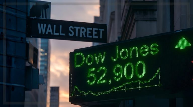 The Dow’s Record 52,900 Close Hides a Bigger Story: Wall Street Is Rotating Away From Tech