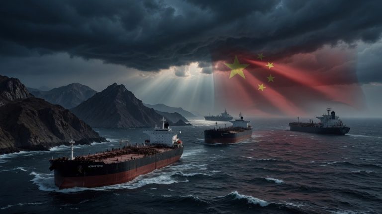Strait of Hormuz Tensions Weigh on Chinese Stocks as Oil Surges