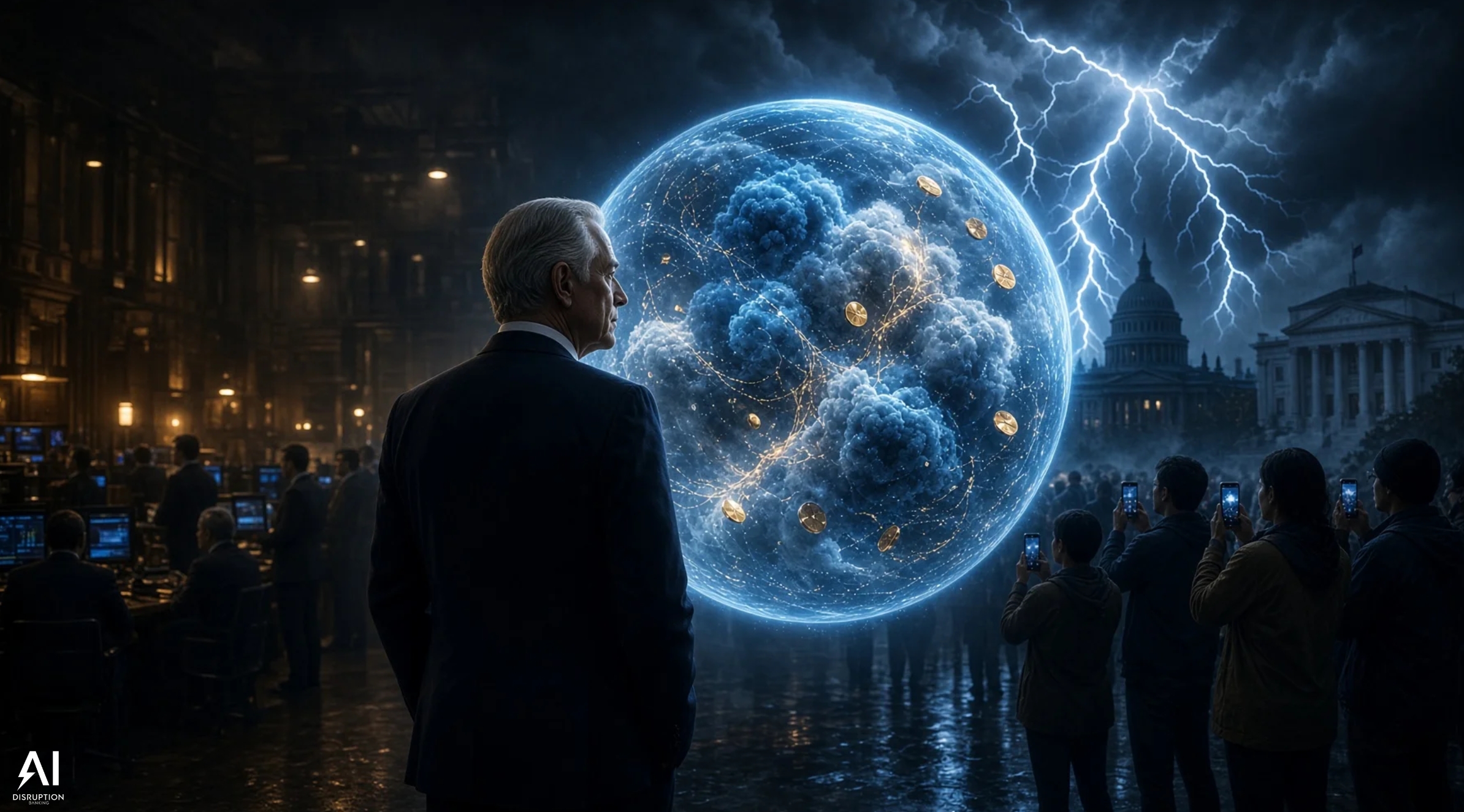 AI generated Image for the article: Wall Street’s New Fed Whisperer is a Betting Market