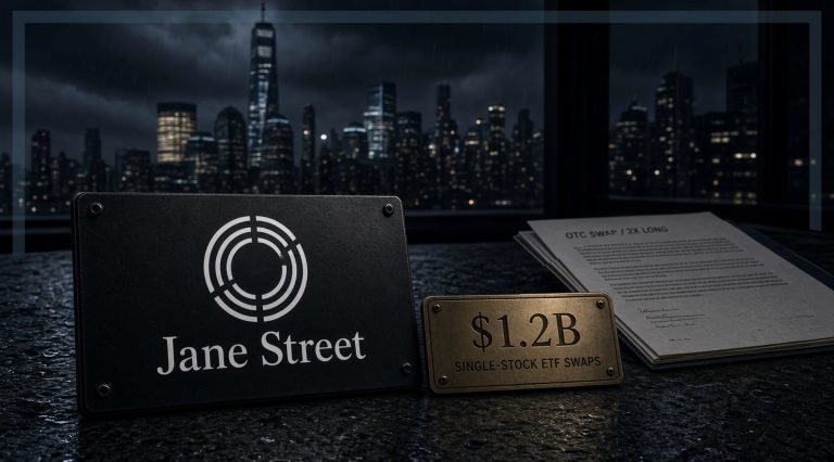 Jane Street’s $1.2 Billion Single-Stock ETF Swaps: Where Does the Risk Sit?