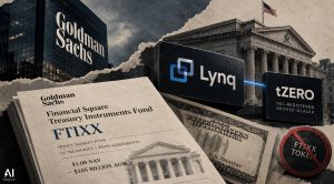 Why Did Goldman Put a $100 Billion Treasury Fund on Lynq Without a Token?