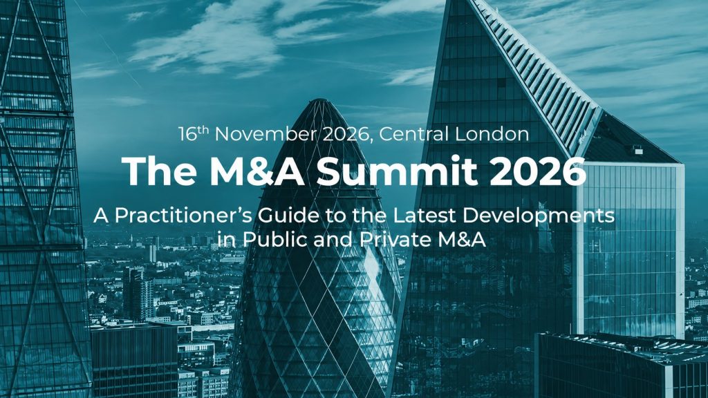 The M&A Summit 2026 to Take Place in Central London on 16 November
