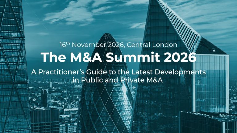 The M&A Summit 2026 to Take Place in Central London on 16 November